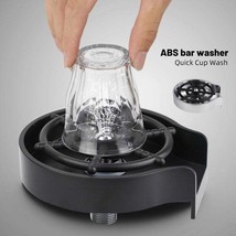 High-Pressure Spray Automatic Faucet Cup Washer - Perfect for Bar Counters, Coff - $19.99+