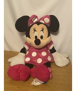 Disney/Just Play Minnie Mouse Pink Polka Dot Dress, Bow, Pink Shoes 24&quot; ... - $132.27 MXN