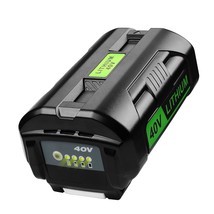 40V 6.5Ah Battery Replacement For Ryobi 40V Lithium Battery Compatible With Ryob - £102.25 GBP