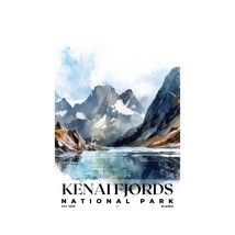 Kenai Fjords National Park Poster | S04 - £26.37 GBP+