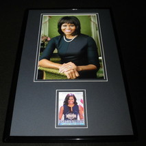 Michelle Obama 11x17 Framed ORIGINAL Decision 2016 Card &amp; Photo Display - $69.29