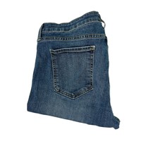 Just Black Distressed Skinny Straight Jeans Dark Wash Denim Size 32 - $19.99