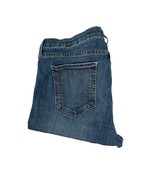 Just Black Distressed Skinny Straight Jeans Dark Wash Denim Size 32 - $27.43 CAD
