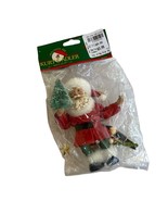 Kurt Adler Santa Christmas Ornament Tree Star Vintage New Sealed Damage - €8,81 EUR