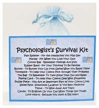 Psychologist’s Survival Kit - Fun, Novelty Gift &amp; Greetings Card Alternative - £6.49 GBP