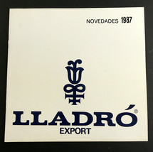  LLadro November 1987 Export Catalog Vintage 12 pages - £8.48 GBP