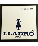  LLadro November 1987 Export Catalog Vintage 12 pages - £8.31 GBP