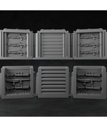 3D Printed Nafarrate Weapon Rack Set 1 Space Orcs 28 32 mm D&amp;D - $115.34 CAD+