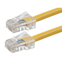 MONOPRICE, INC. 13241 CAT6 UTP PATCH CABLE_ 1FT YELLOW - £16.66 GBP