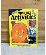 Vintage Halloween Activity Book Unused NOS Teacher&#39;s Aid 1989 - £23.11 GBP
