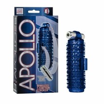 APOLLO WIRELESS 7 FUNCTION VIBRATING STROKER MASTURBATOR - £15.77 GBP