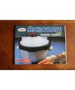 ROUGH - Nordic Ware Microwave Tender Cooker Care, Recipes &amp; Instructions... - $142.07 MXN