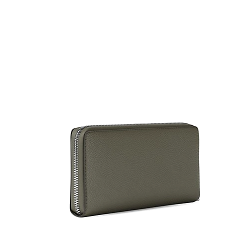 New Michael Kors Jet Set Large Travel Continental Wallet Leather Olive Item image 4