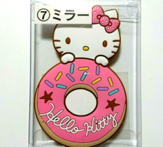 Hello Kitty Mirror Cookie Type Sanrio Hand Mirror Cute Small Size - £20.85 GBP