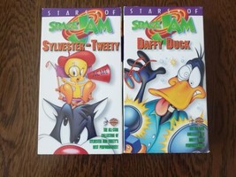 Stars of Space Jam VHS Sylvester &amp; Tweety, Daffy Duck - £12.57 GBP
