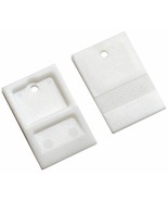 100 Tile WEDGE SPACERS 1/8&quot; 3mm Two 2 Sided WHITE Plastic shims spacer T... - $32.19 CAD
