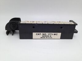 Allen Bradley 1771-WC SER. B Field Wiring Swim Arm 10-Terminal  - $9.75