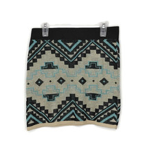 Say What Juniors Size Small Elastic Waist Geometric Print Mini Skirt - £9.71 GBP