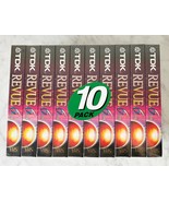 10 Pack TDK Revue Blank VHS Tapes T-120 6 Hrs - New Sealed - £30.26 GBP