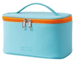 Waterproof ~ Travel Tote ~ Storage Case ~ Cosmetic Bag ~ Organizer LIGHT BLUE - £18.03 GBP