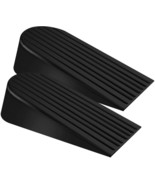 Big Door Stopper Heavy Duty Wedge Rubber Door Stop Works On All Floor, B... - £36.22 GBP