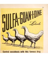 1947 Lederle Laboratories Sulfaguanidine Advertisement Agriculture DWNN22 - $19.99