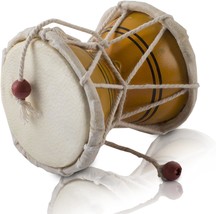 World Musical Instruments: Handmade Wooden And Leather Classical Indian Folk - £25.45 GBP