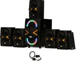 Home Theater Five-Speaker System From Acoustic Audio With, And Optical I... - $139.93