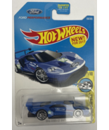 Hot Wheels HW Speed Graphics 2016 Ford GT Race Blue 16 Ford Performance ... - $11.77