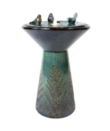 Gathering Birds Ceramic Outdoor Fountain with Leds - 28.25” - $455.28