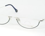 SONIA BOGNER 7531 30 Silber/Blaugrün/Blau Brille Titanflex 50-19-140mm - $86.54
