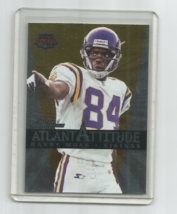 Randy Moss (Minnesota Vikings) 1999 Skybox Dominion Atlanta Attitude Insert #9AA - £7.46 GBP