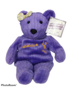 Salvino&#39;s Bammers Purple Katarina Witt Ice Skater Plush Plush Teddy Bear... - $36.43 CAD