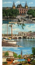 Amsterdam, Holland -  6 Senic Color postcards - $5.00