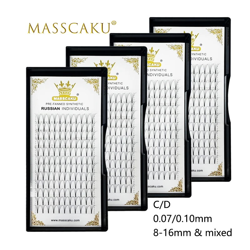 Wholesale 12 lines 3d 4d 5d 6d premade fans russian volume mega lashes 8 15mm mix thumb200