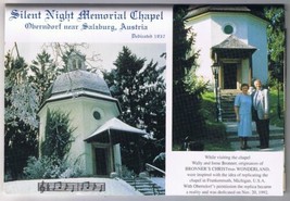 Postcard Booklet Bronner Silent Night Memorial Chapel Oberndorf Austria 14 Views - £2.90 GBP