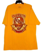 St. Johns Bay BIG MOUTH BEER T-Shirt Size Lg Bass Fishing Yellow Cotton ... - $18.97