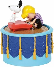 Peanuts - Snoopy Dancing and Schroeder Musical Animated Figurine Set by Enesco D - £53.36 GBP