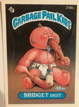 Bridget Digit Garbage Pail Kids trading card Vintage 1986 - $2.97