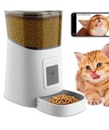 Smart WiFi Automatic Feeder for Cats, Dogs  6L White - $463.31 MXN