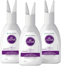 3x Ell Cranell Anti Hair Loss Alfatradiol DHT Hair Growth 3x100ml=300ml 3x Boxes - $79.18