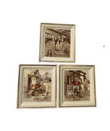 Vintage Charles Dickens Character Plates Set of 3 Bill Sikes Sam Weller ... - $36.00