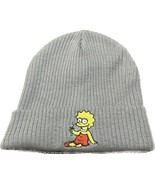 The Simpsons Grey Beanie Embroidered Lisa Simpson - $33.92 CAD