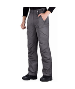 FREE SOLDIER Waterproof Snow Ski Insulated Pants | Grey | Sz Large (34-3... - £35.71 GBP