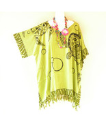 KB118 Batik Turtle Kimono Plus Poncho Caftan Kaftan Tunic Blouse Top - u... - $24.90
