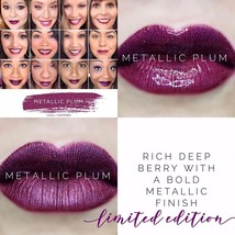 METALLIC PLUM LipSense SeneGence Long Lasting Liquid Lip Color Matte Lip... - $29.21