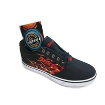 HEELYS Pro 20 Prints Mens Size 7 Canvas Upper Skate Shoes HES10337H Red Flames - £38.03 GBP