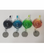 Galileo Thermometer Replacement Glass Ball Bubble Vial Colorful Set of 4 - $14.99