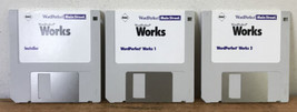 Vtg Set Lot 3 WordPerfect Works Main Street Installer 1&amp;2 Floppy Disks - £786.62 GBP