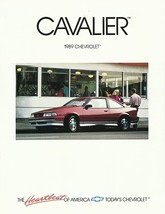 1989 Chevrolet CAVALIER sales brochure catalog folder US 89 Chevy RS Z24 - $6.00